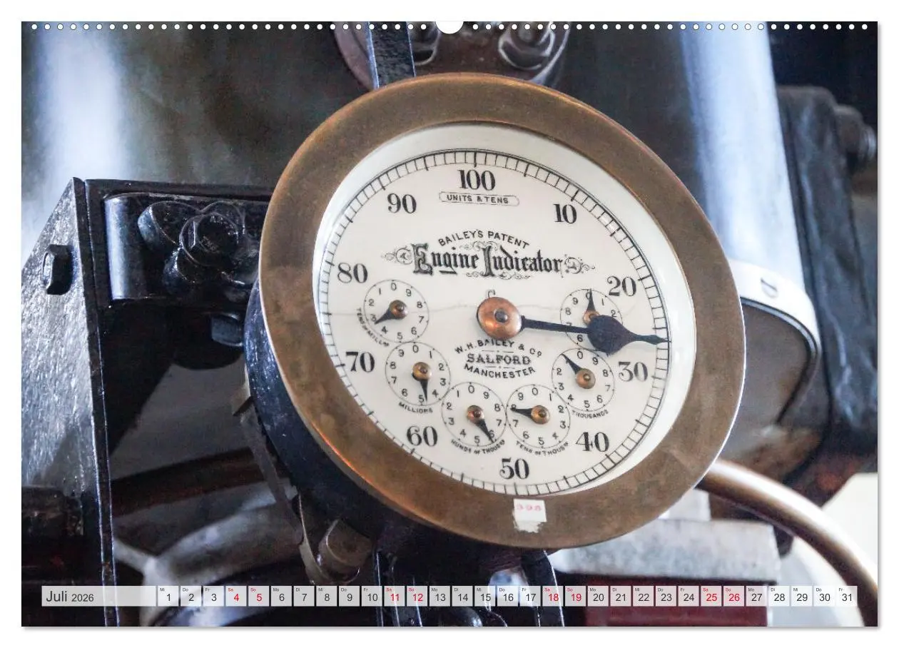Bild: 9783457652077 | Dampfmaschinen - Technik (hochwertiger Premium Wandkalender 2026...