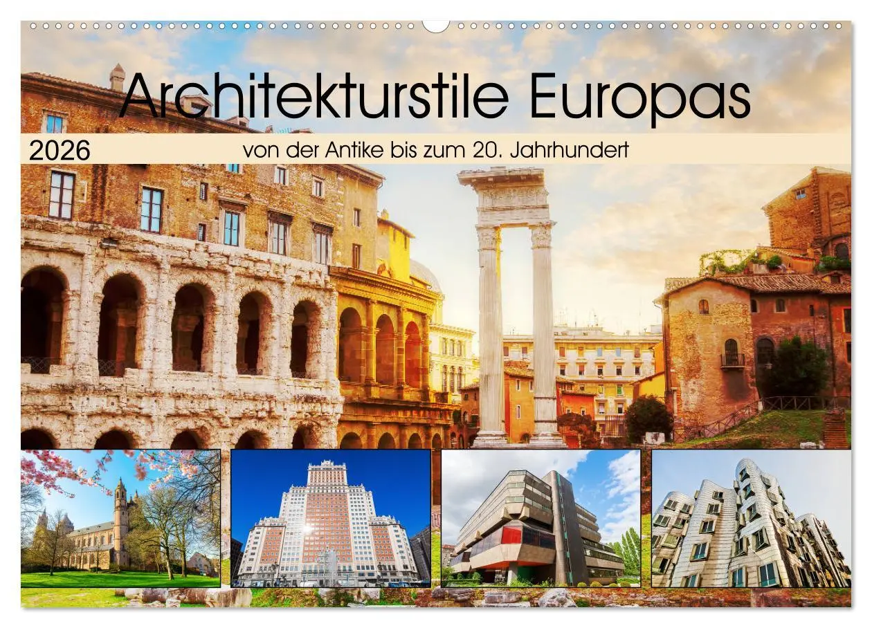 Cover: 9783457722077 | Architekturstile Europas - von der Antike bis zum 20. Jahrhundert...