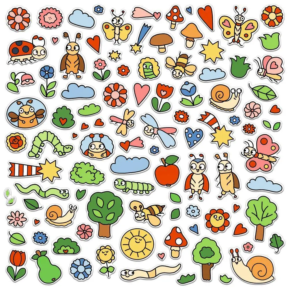 Bild: 9783649642077 | Mein bunter Krabbeltier-Bastelblock | Kristin Labuch | Taschenbuch