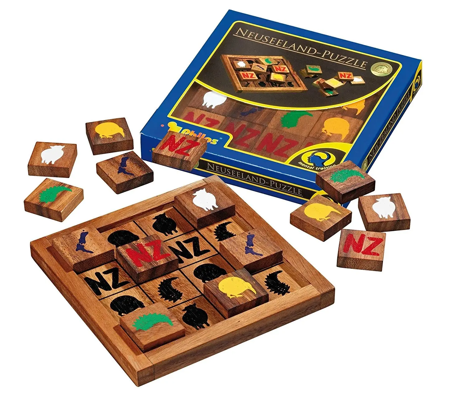 Cover: 4014156062177 | Philos 6217 - Neuseeland Puzzle, 16 Teile | Puzzle | 6217 | Deutsch
