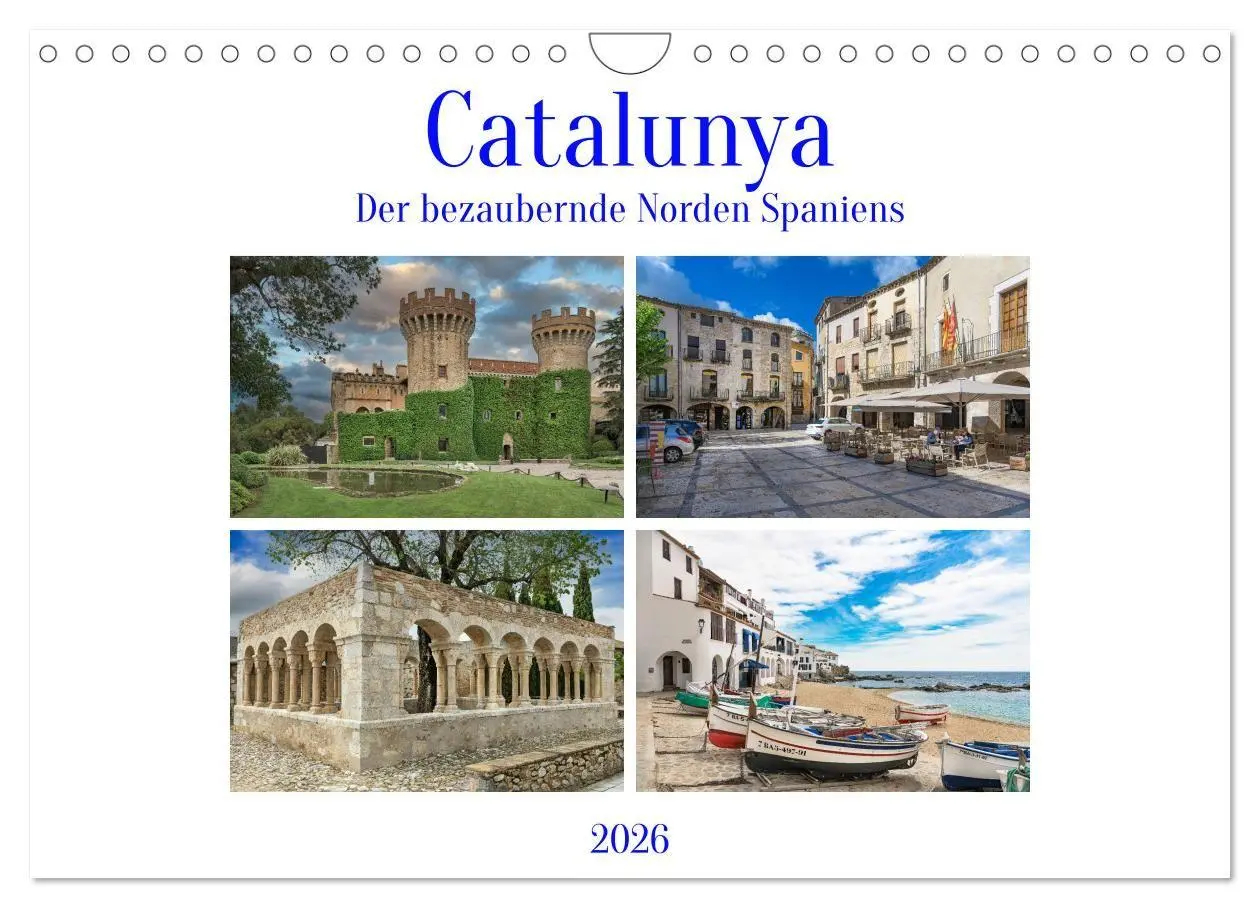 Cover: 9783516732177 | Catalunya, der bezaubernde Norden Spaniens (Wandkalender 2026 DIN...