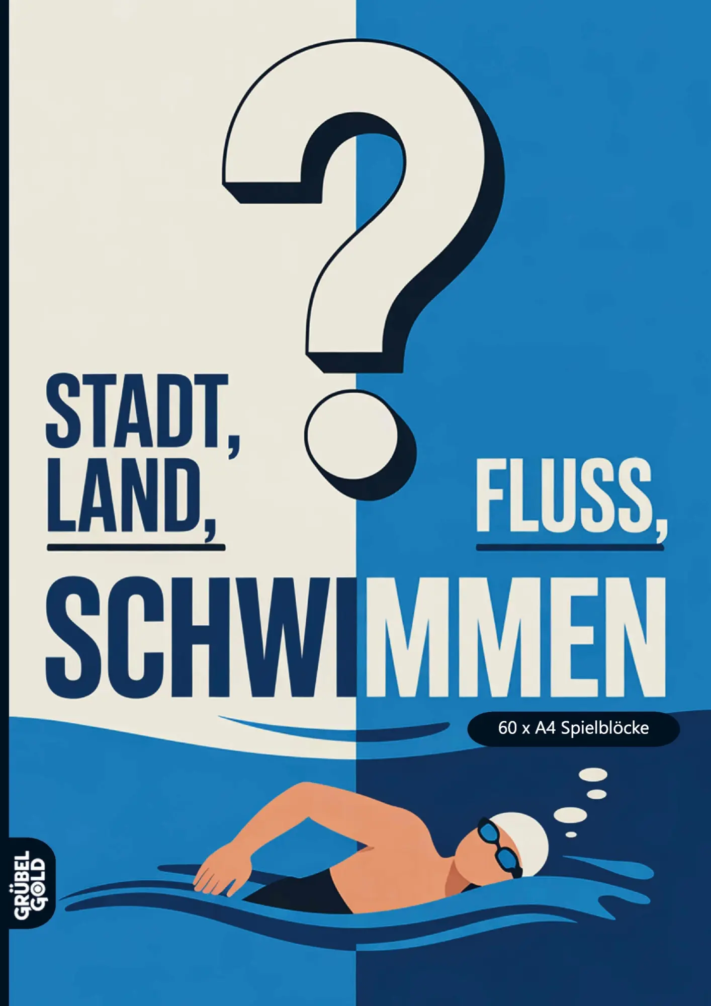 Cover: 9783693192177 | Stadt, Land, Fluss, Schwimmen | Grübelgold Rätselhefte | Taschenbuch
