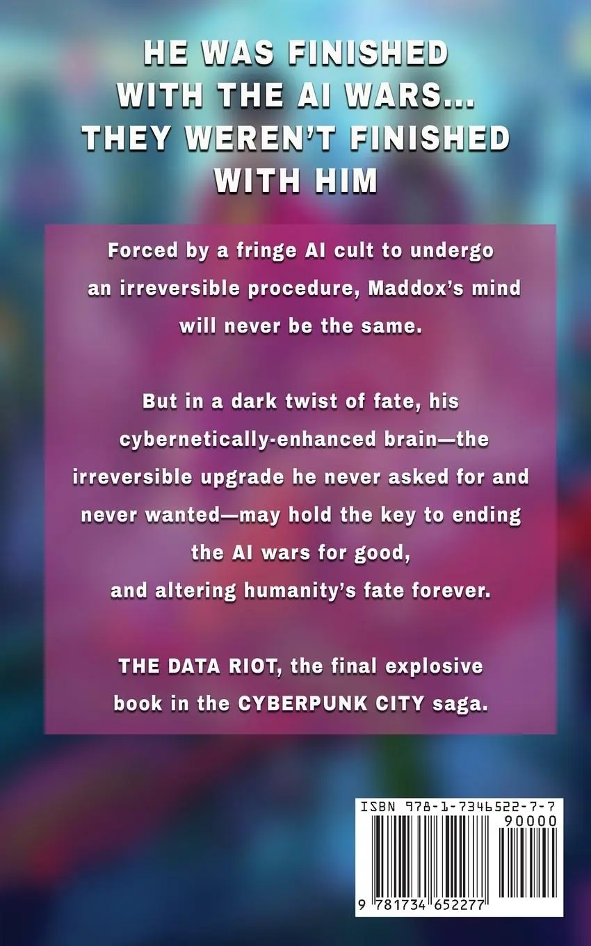 Rückseite: 9781734652277 | Cyberpunk City Book Five | The Data Riot | D. L. Young | Taschenbuch