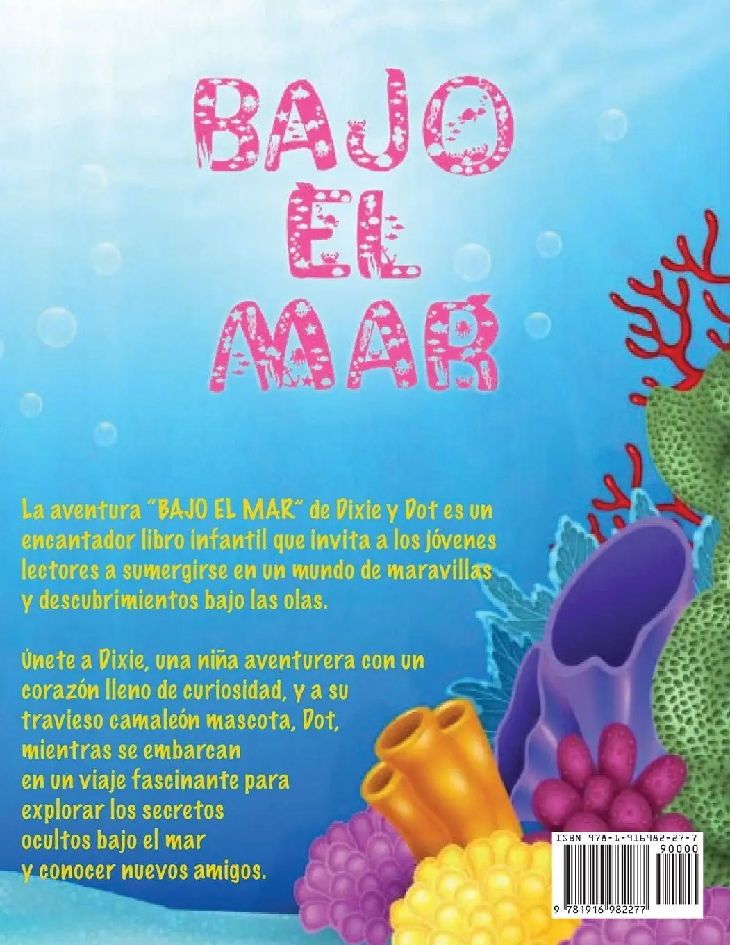 Rückseite: 9781916982277 | Una Aventura de Dixie &amp; Dot | ¡Bajo el Mar! | Jane Thome | Taschenbuch