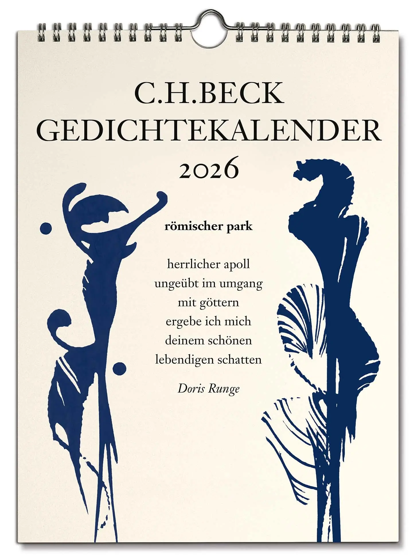 Cover: 9783406832277 | C.H. Beck Gedichtekalender | Kleiner Bruder 2026 (42. Jahrgang) | 2026