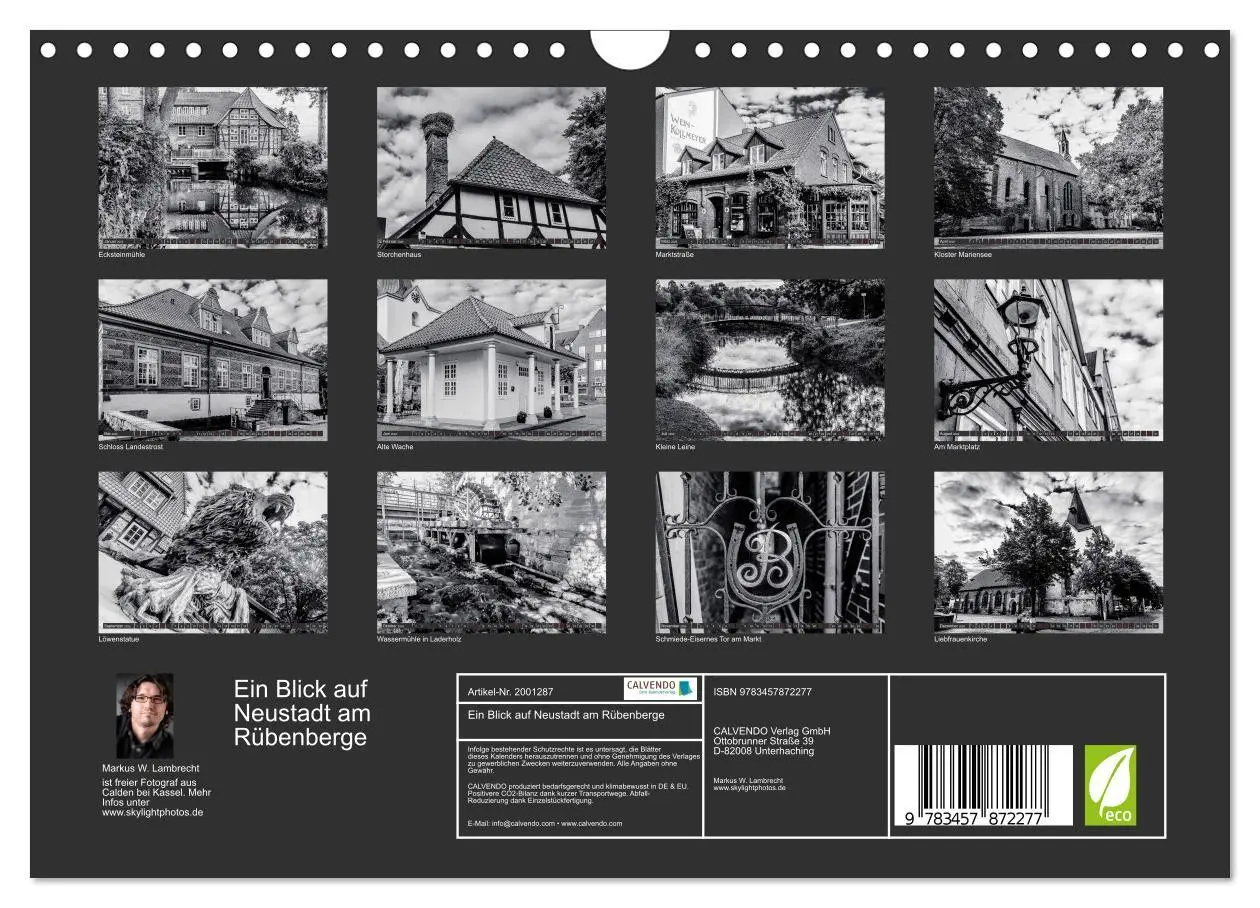 Bild: 9783457872277 | Ein Blick auf Neustadt am Rübenberge (Wandkalender 2026 DIN A4...