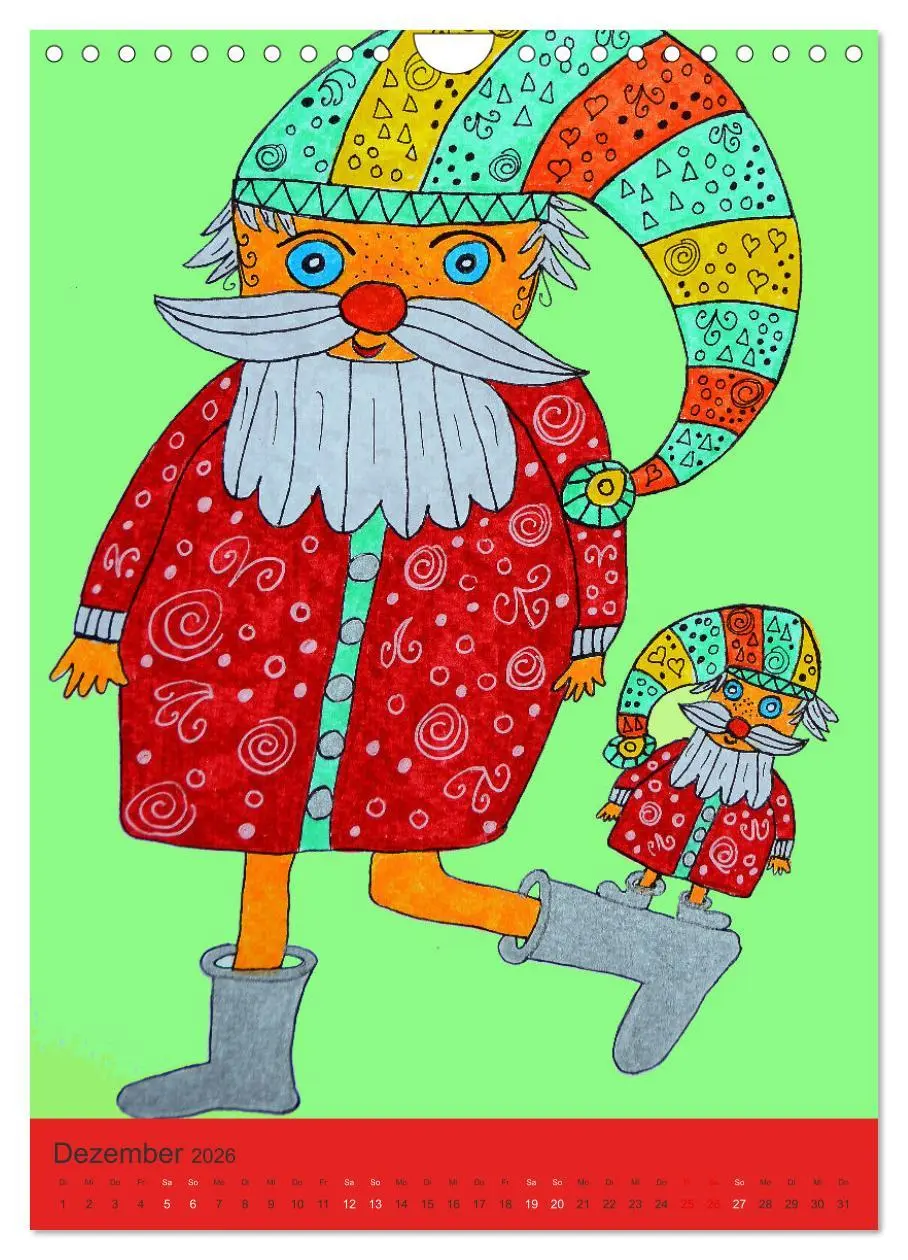 Bild: 9783516342277 | Doppelt oder dreifach (Wandkalender 2026 DIN A4 hoch), CALVENDO...