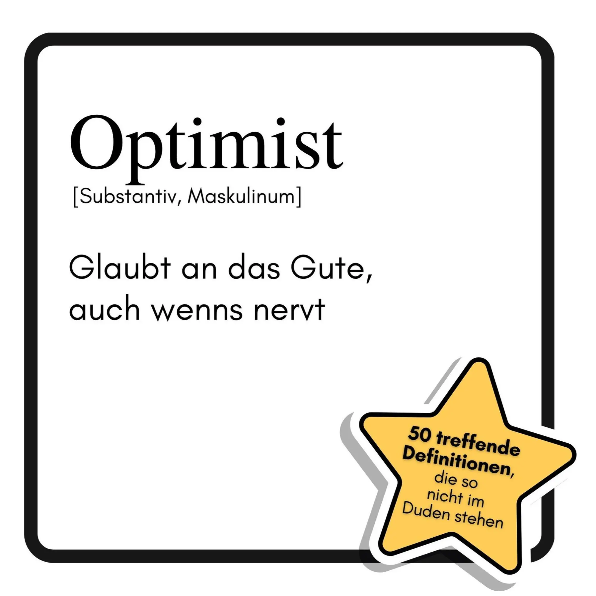 Cover: 9783695302277 | Optimist | Glaubt an das Gute, auch wenns nervt | Lucas Friedrich