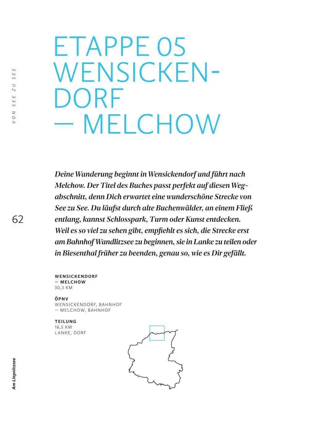 Bild: 9783758902277 | Von See zu See | Wandern auf dem 66-Seen-Weg rund um Berlin | Bialk