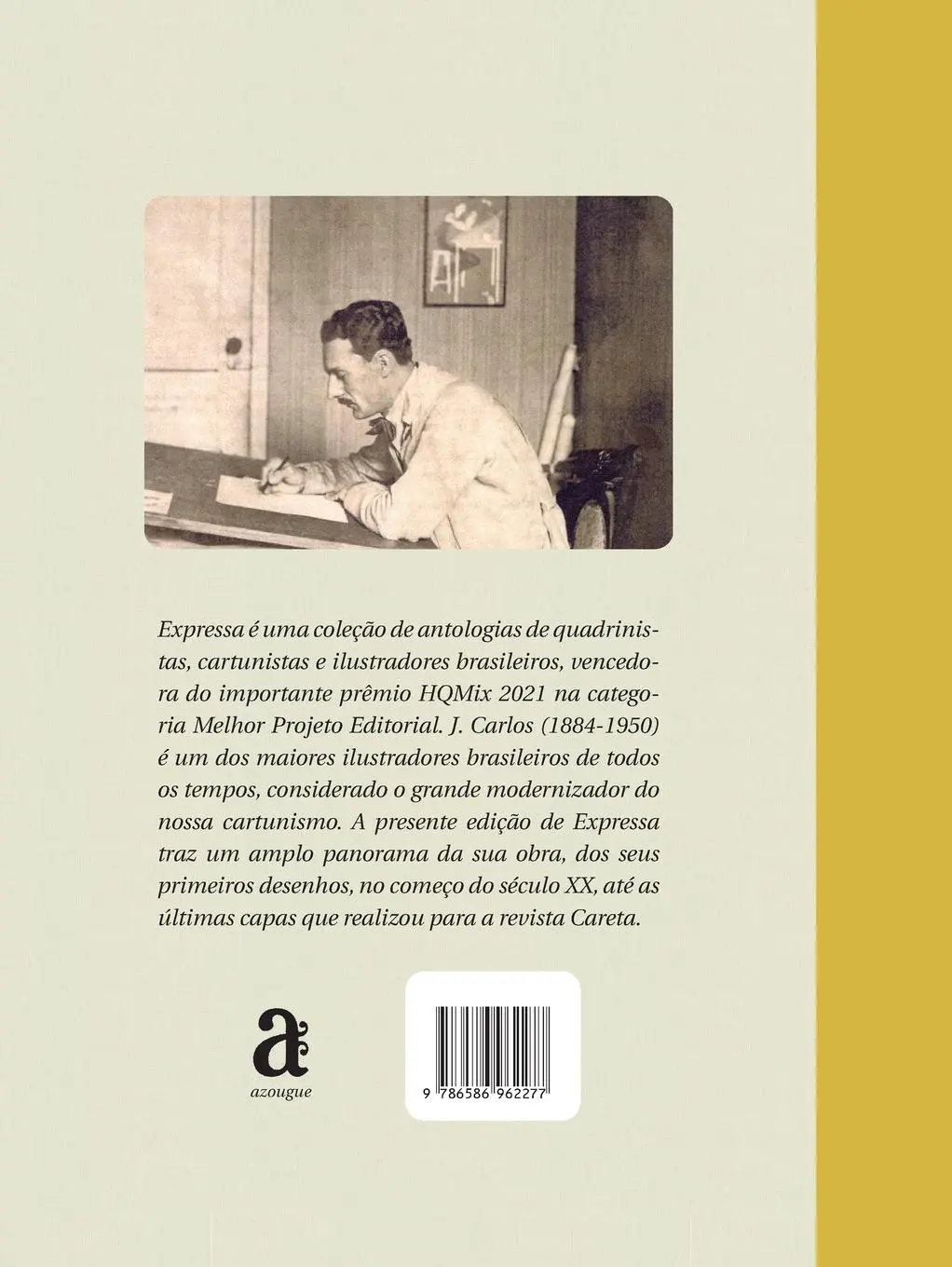 Rückseite: 9786586962277 | Expressa - J. Carlos | J. Carlos | Taschenbuch | Portugiesisch | 2023