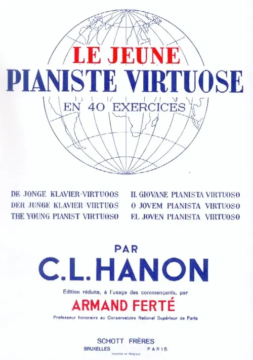 Cover: 9790543502277 | Jeune Pianiste Virtuose en 40 exercices | Charles-Louis Hanon | Buch