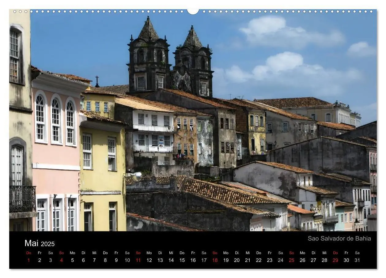 Bild: 9783435842377 | Südamerika (Wandkalender 2025 DIN A2 quer), CALVENDO Monatskalender