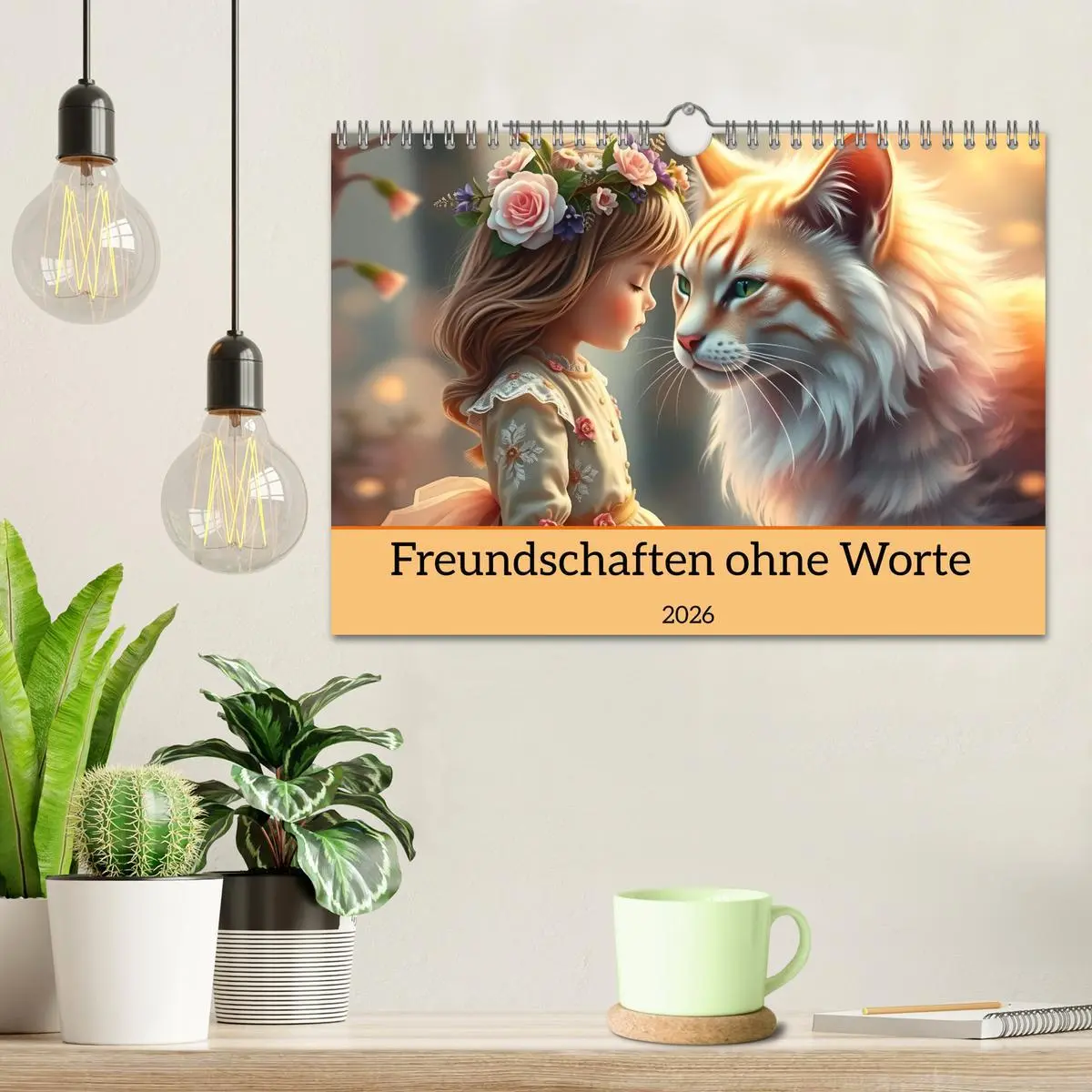 Bild: 9783457312377 | Freundschaften ohne Worte (Wandkalender 2026 DIN A4 quer), CALVENDO...