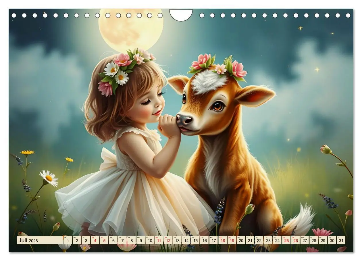 Bild: 9783457312377 | Freundschaften ohne Worte (Wandkalender 2026 DIN A4 quer), CALVENDO...