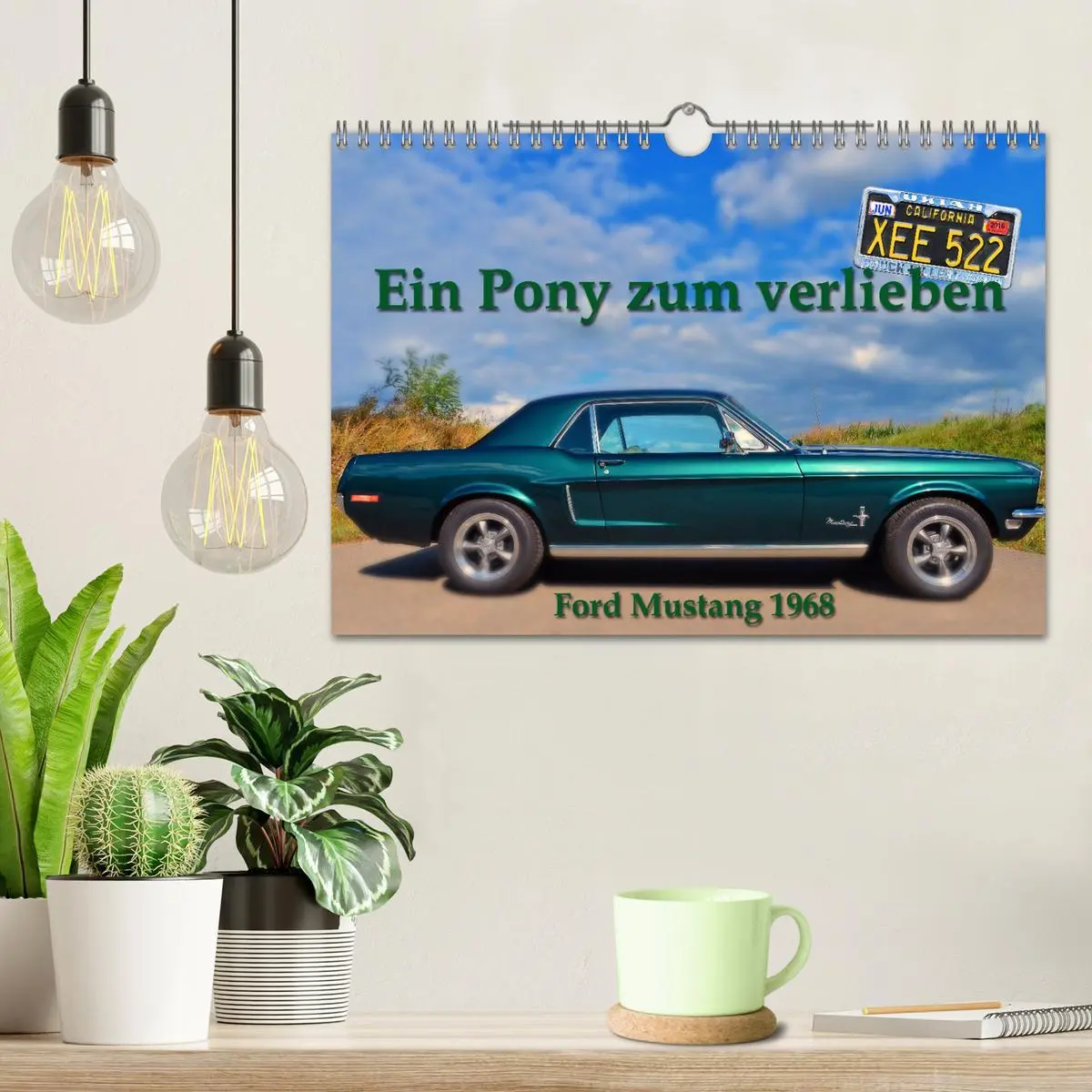 Bild: 9783457622377 | Ein Pony zum verlieben - Ford Mustang 1968 (Wandkalender 2026 DIN...