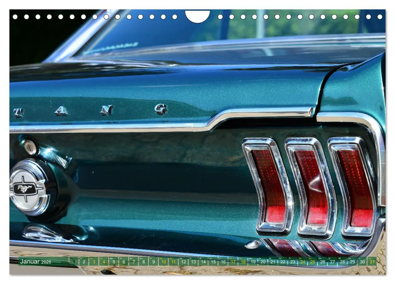 Bild: 9783457622377 | Ein Pony zum verlieben - Ford Mustang 1968 (Wandkalender 2026 DIN...