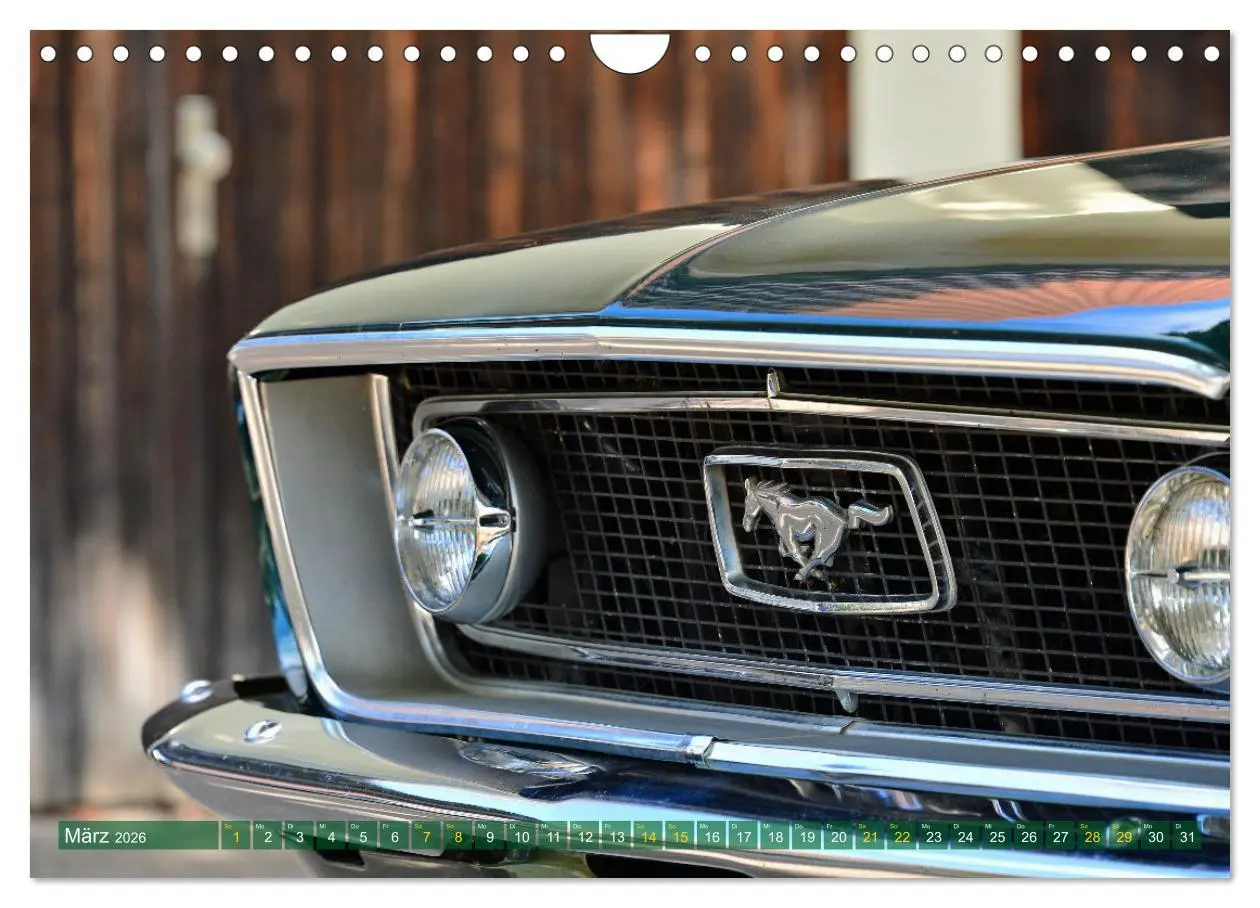 Bild: 9783457622377 | Ein Pony zum verlieben - Ford Mustang 1968 (Wandkalender 2026 DIN...