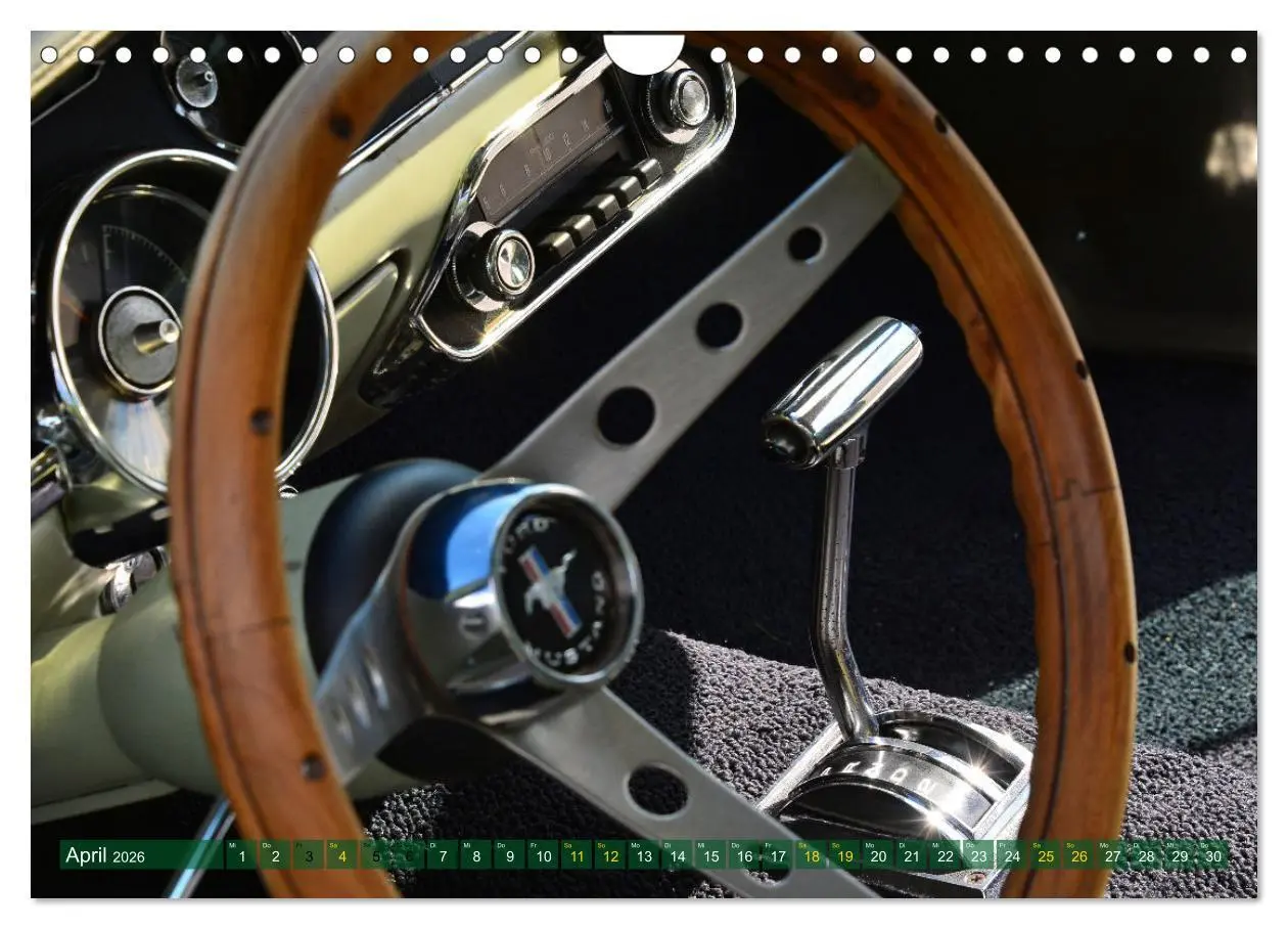Bild: 9783457622377 | Ein Pony zum verlieben - Ford Mustang 1968 (Wandkalender 2026 DIN...