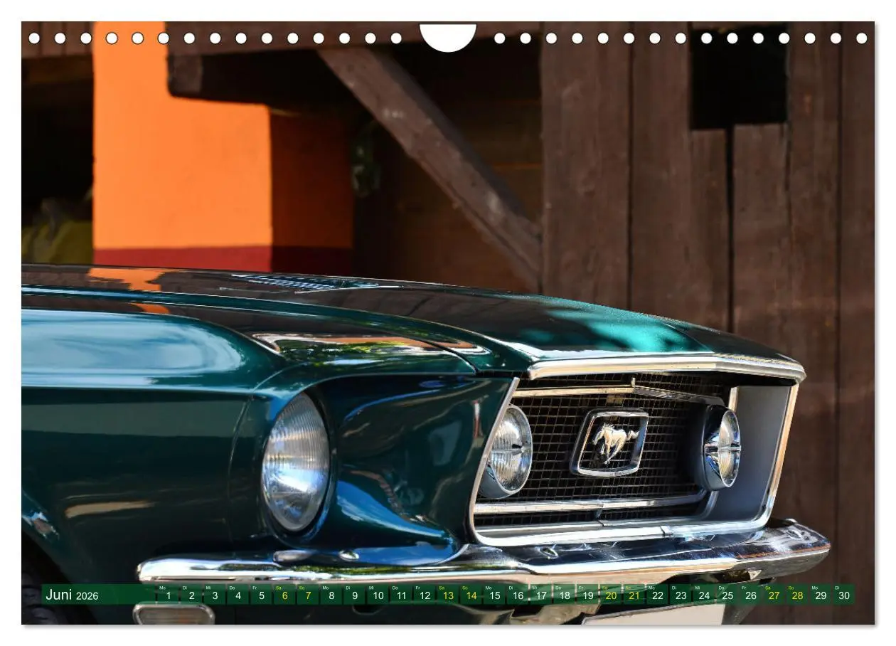 Bild: 9783457622377 | Ein Pony zum verlieben - Ford Mustang 1968 (Wandkalender 2026 DIN...