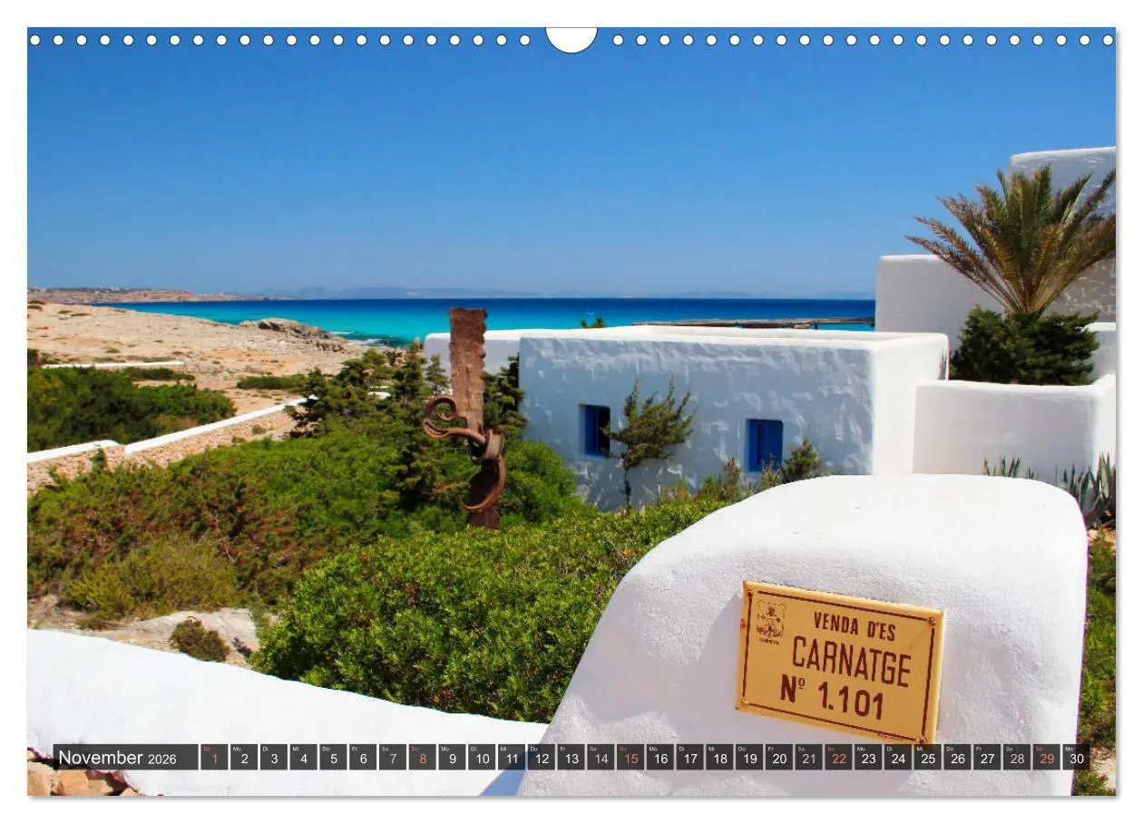 Bild: 9783516022377 | Formentera - Urlaub für die Seele (Wandkalender 2026 DIN A3 quer),...