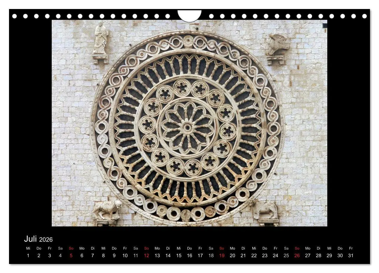 Bild: 9783516192377 | Auf den Spuren des Hl. Franziskus (Wandkalender 2026 DIN A4 quer),...