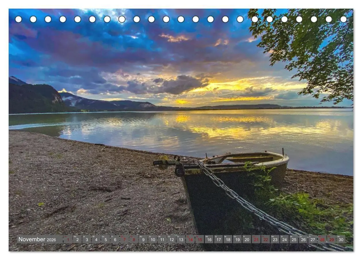 Bild: 9783516712377 | Augenblicke der Ruhe (Tischkalender 2026 DIN A5 quer), CALVENDO...
