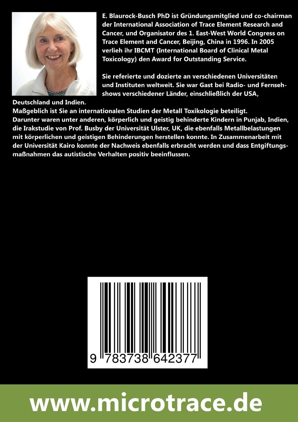 Rückseite: 9783738642377 | Sanfte Entgiftung | Die natürliche Entgiftung | Blaurock-Busch | Buch