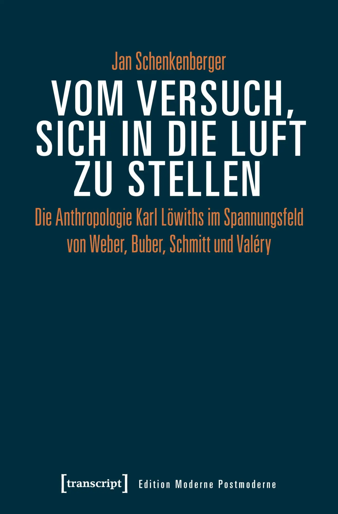 Vom Versuch, sich in die Luft zu stellen