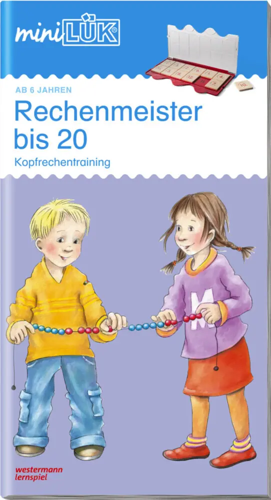 Cover: 9783894142377 | mini LÜK Rechenmeister bis 20 | Kopfrechentraining ab Klasse 1 | Junga