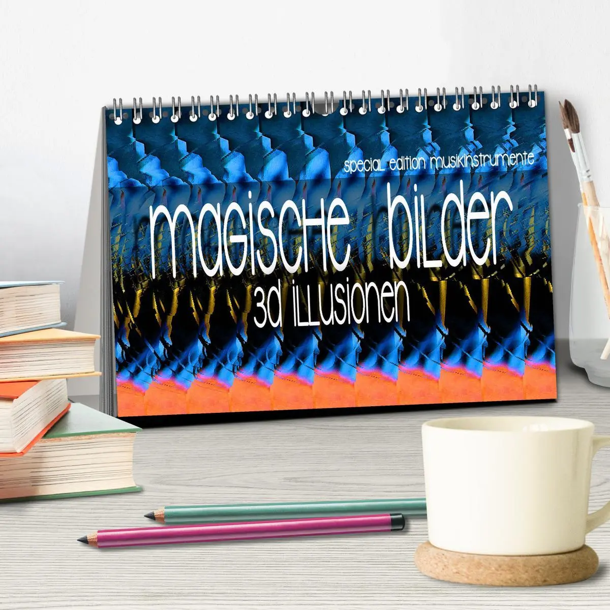 Bild: 9783457612477 | Magische Bilder - 3D Illusionen (Tischkalender 2026 DIN A5 quer),...