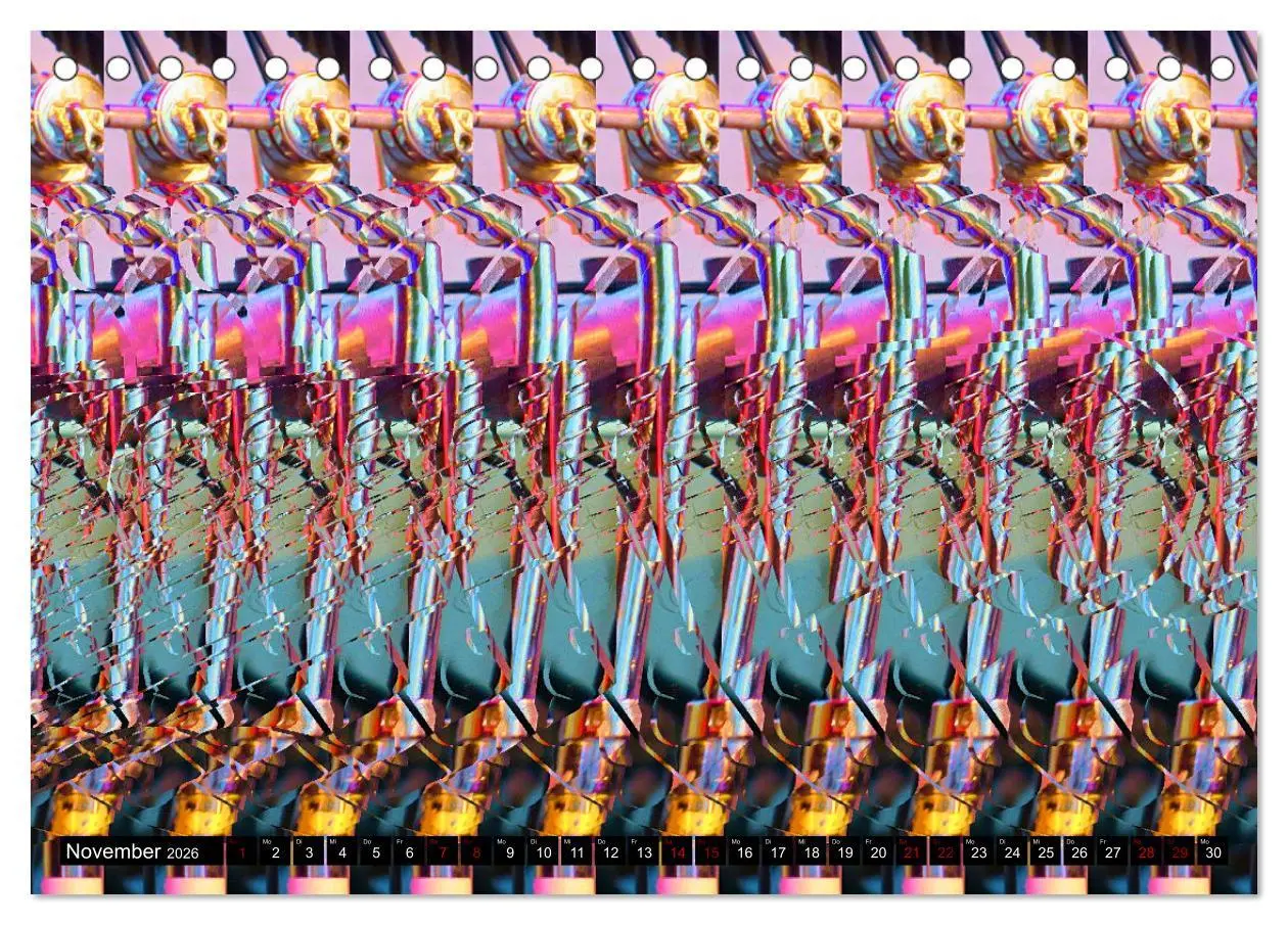 Bild: 9783457612477 | Magische Bilder - 3D Illusionen (Tischkalender 2026 DIN A5 quer),...