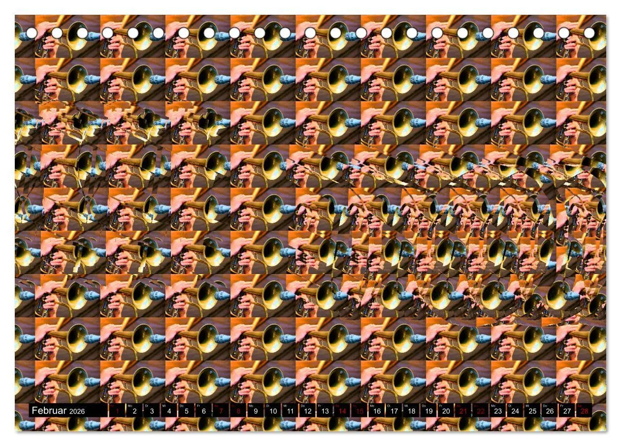 Bild: 9783457612477 | Magische Bilder - 3D Illusionen (Tischkalender 2026 DIN A5 quer),...