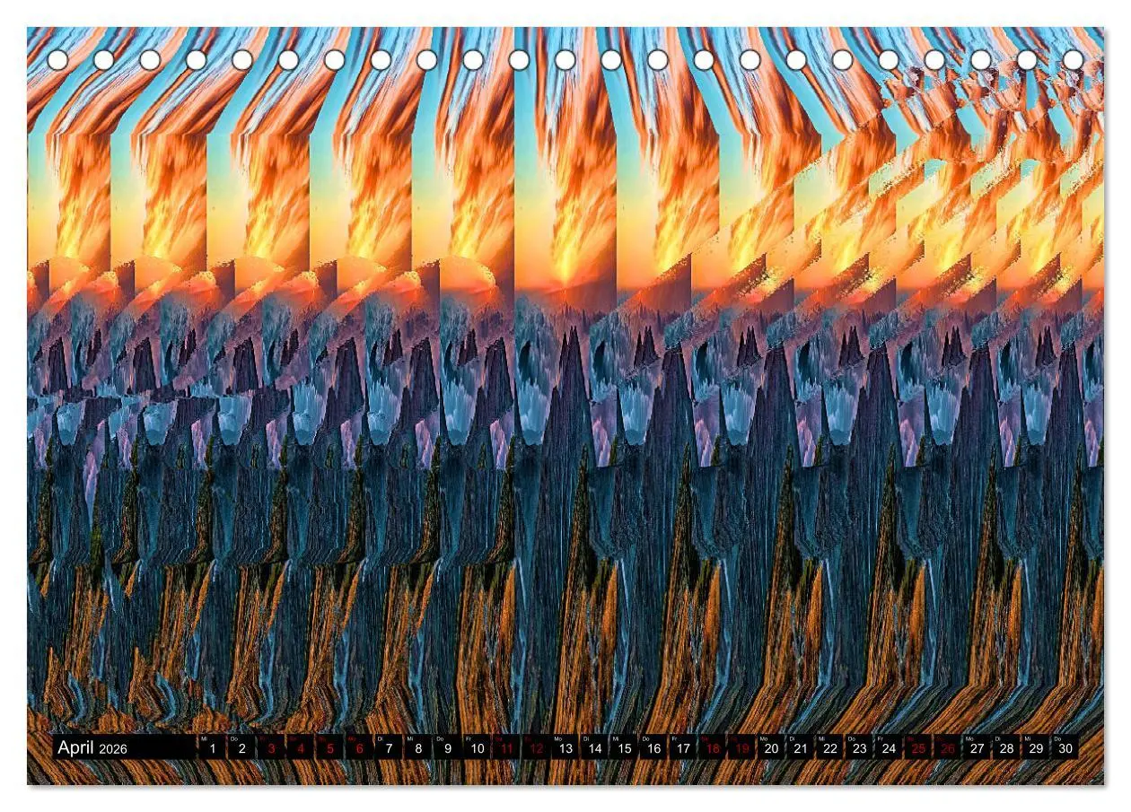 Bild: 9783457612477 | Magische Bilder - 3D Illusionen (Tischkalender 2026 DIN A5 quer),...