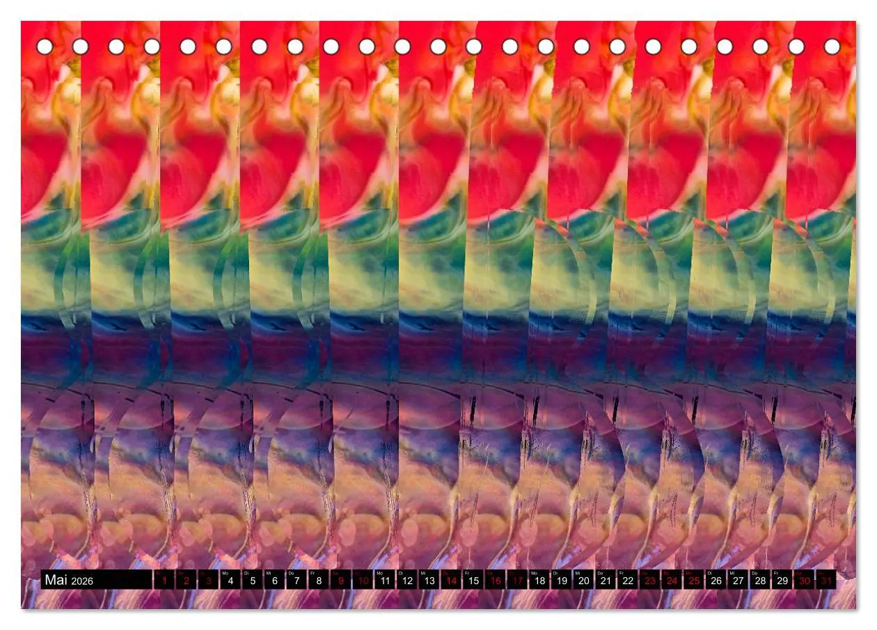 Bild: 9783457612477 | Magische Bilder - 3D Illusionen (Tischkalender 2026 DIN A5 quer),...