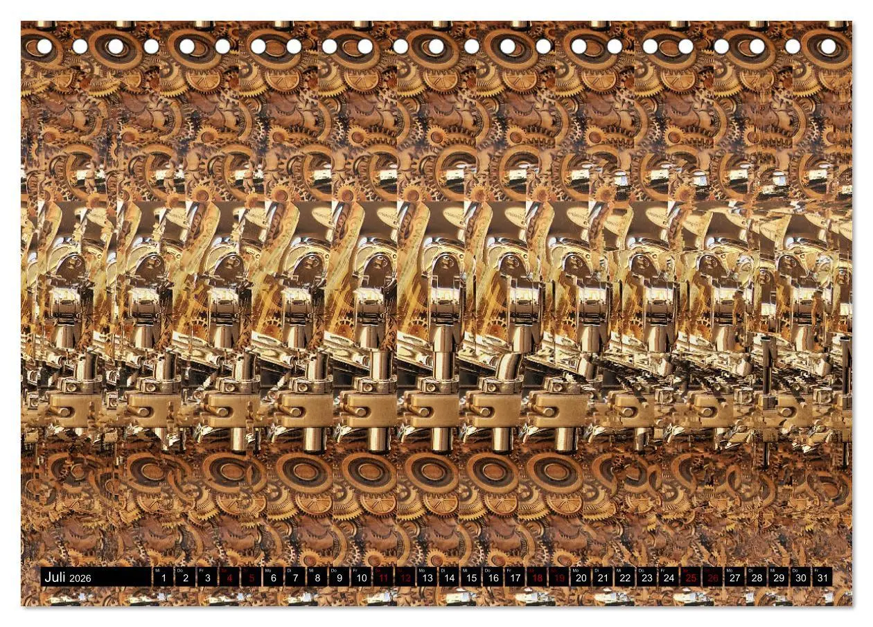 Bild: 9783457612477 | Magische Bilder - 3D Illusionen (Tischkalender 2026 DIN A5 quer),...