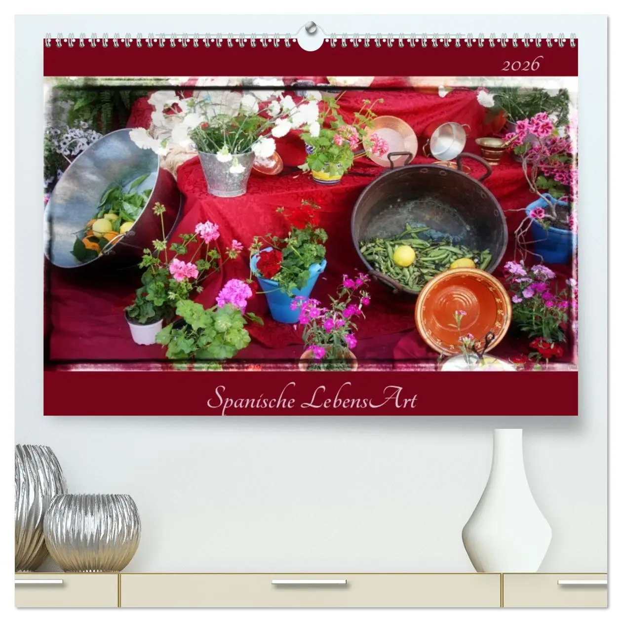 Cover: 9783516012477 | Spanische LebensArt (hochwertiger Premium Wandkalender 2026 DIN A2...