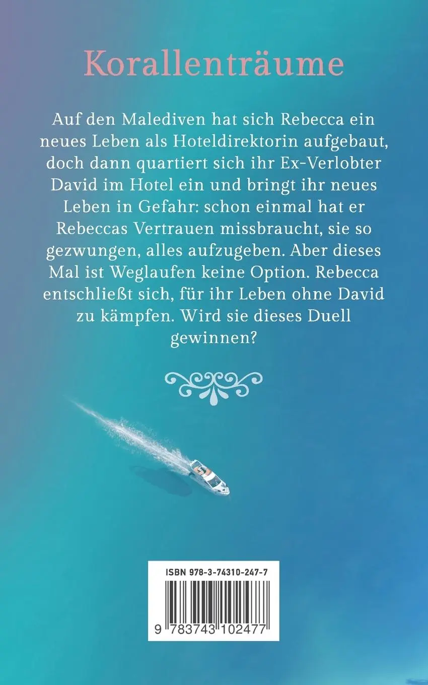 Rückseite: 9783743102477 | Korallenträume | Andrea Walberg | Taschenbuch | 256 S. | Deutsch