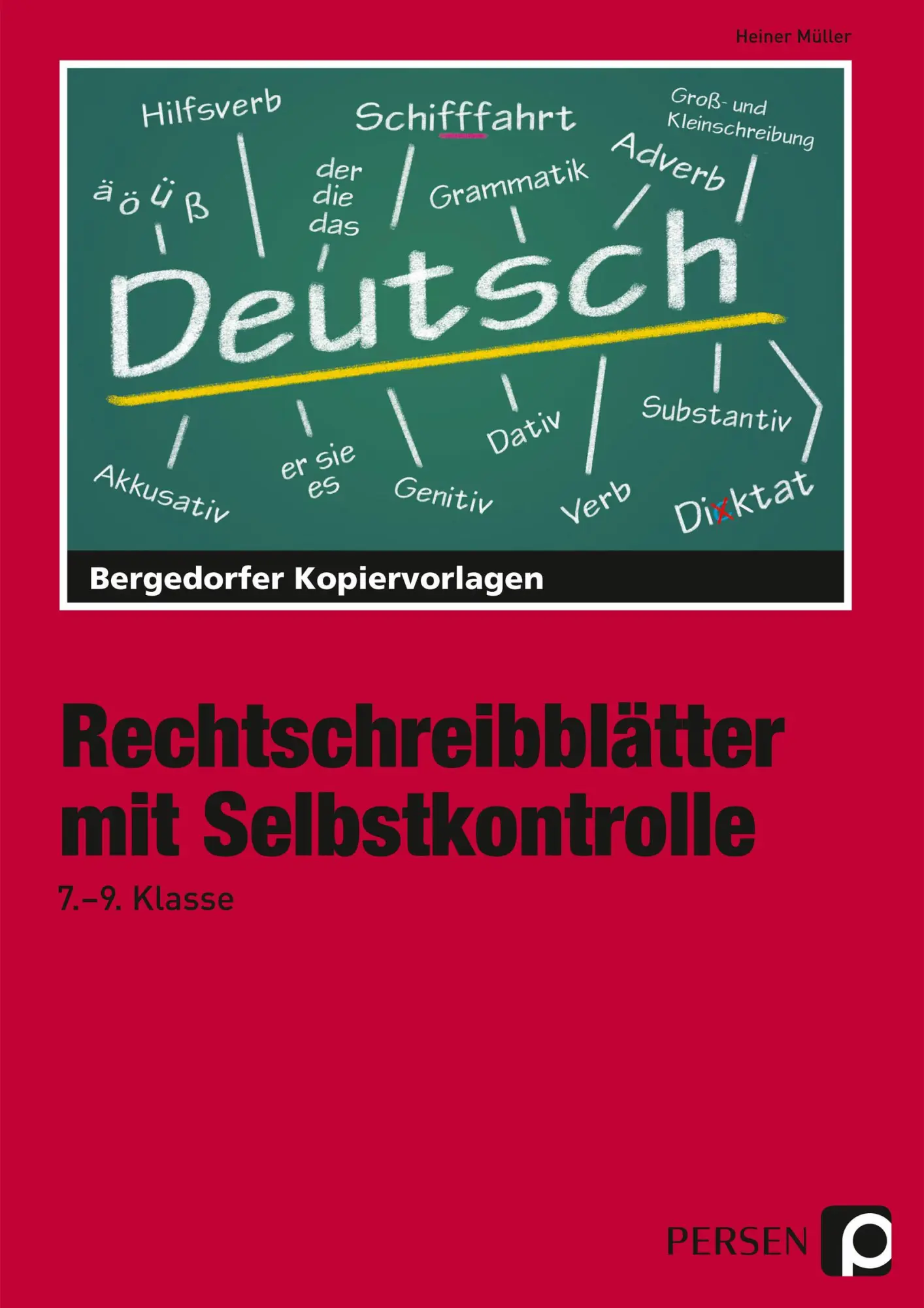 Cover: 9783834422477 | Rechtschreibblätter mit Selbstkontrolle. 7. - 9. Schuljahr | Müller