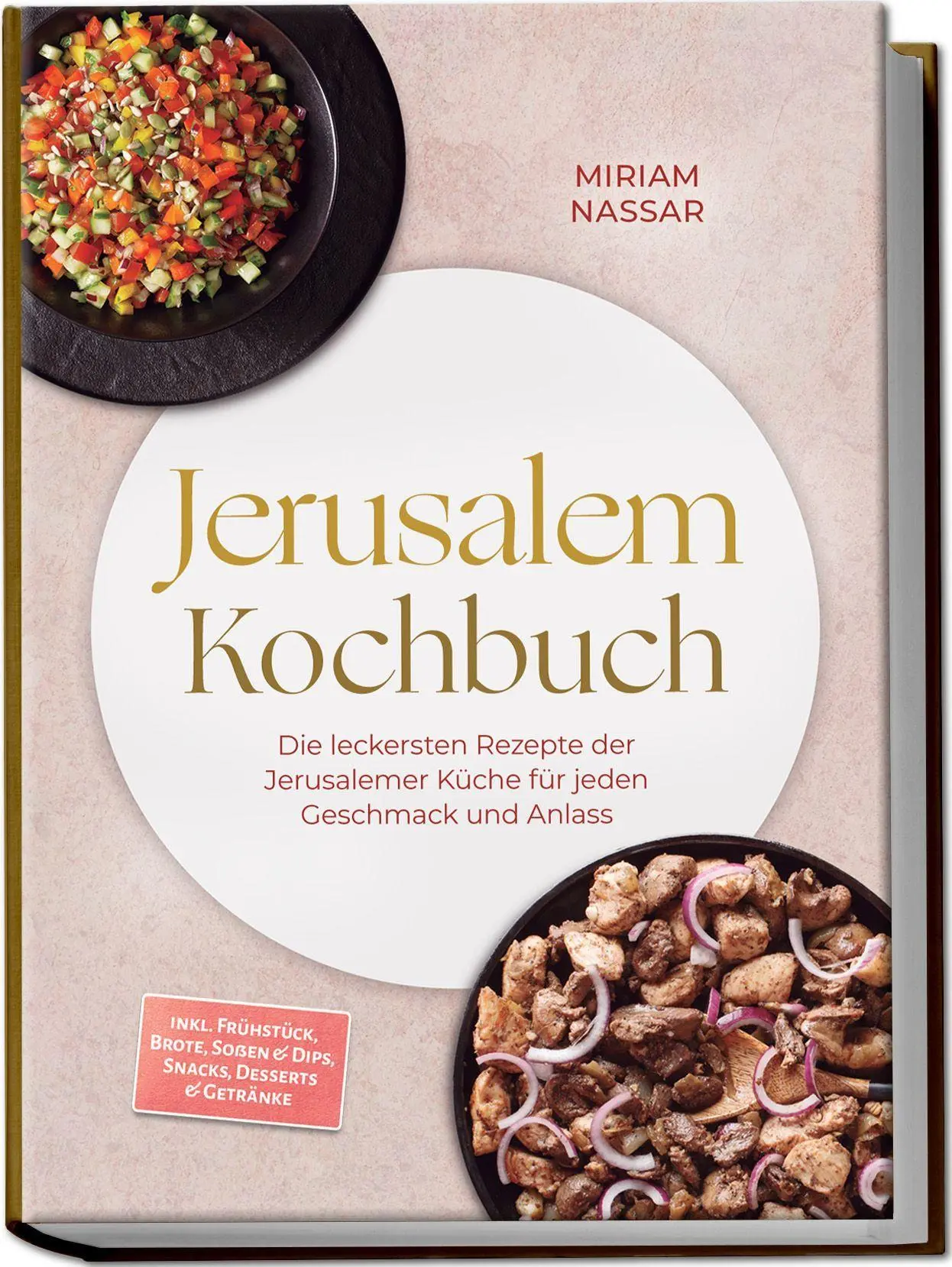 Cover: 9783989102477 | Jerusalem Kochbuch: Die leckersten Rezepte der Jerusalemer Küche...