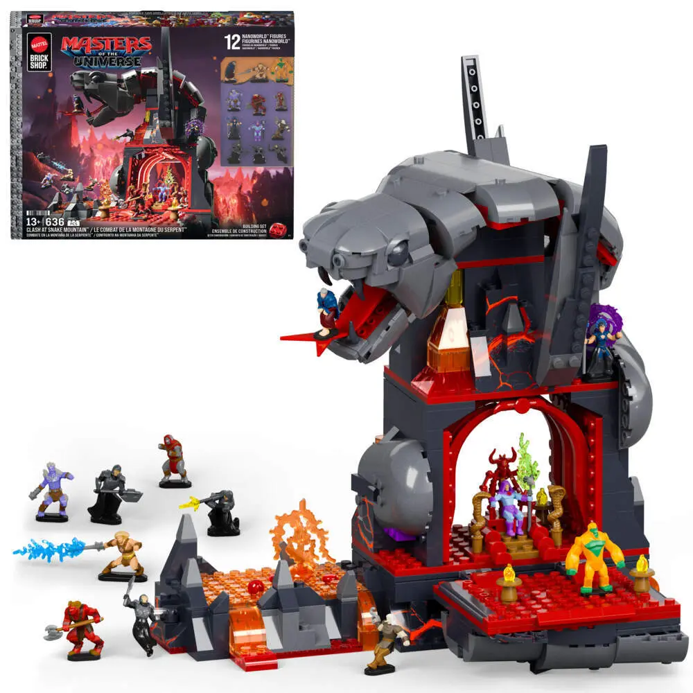 Cover: 194735372577 | Mattel Brick Shop Snake Mountain.JMB31 | Fensterkarton | JMB31 | 2026