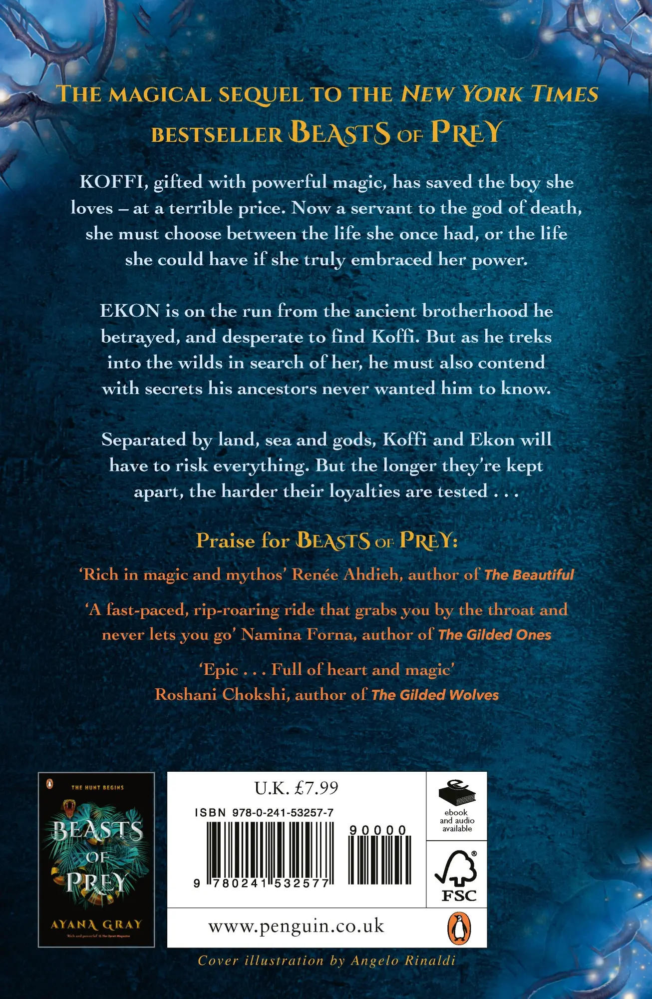 Rückseite: 9780241532577 | Beasts of Ruin | Ayana Gray | Taschenbuch | 476 S. | Englisch | 2022