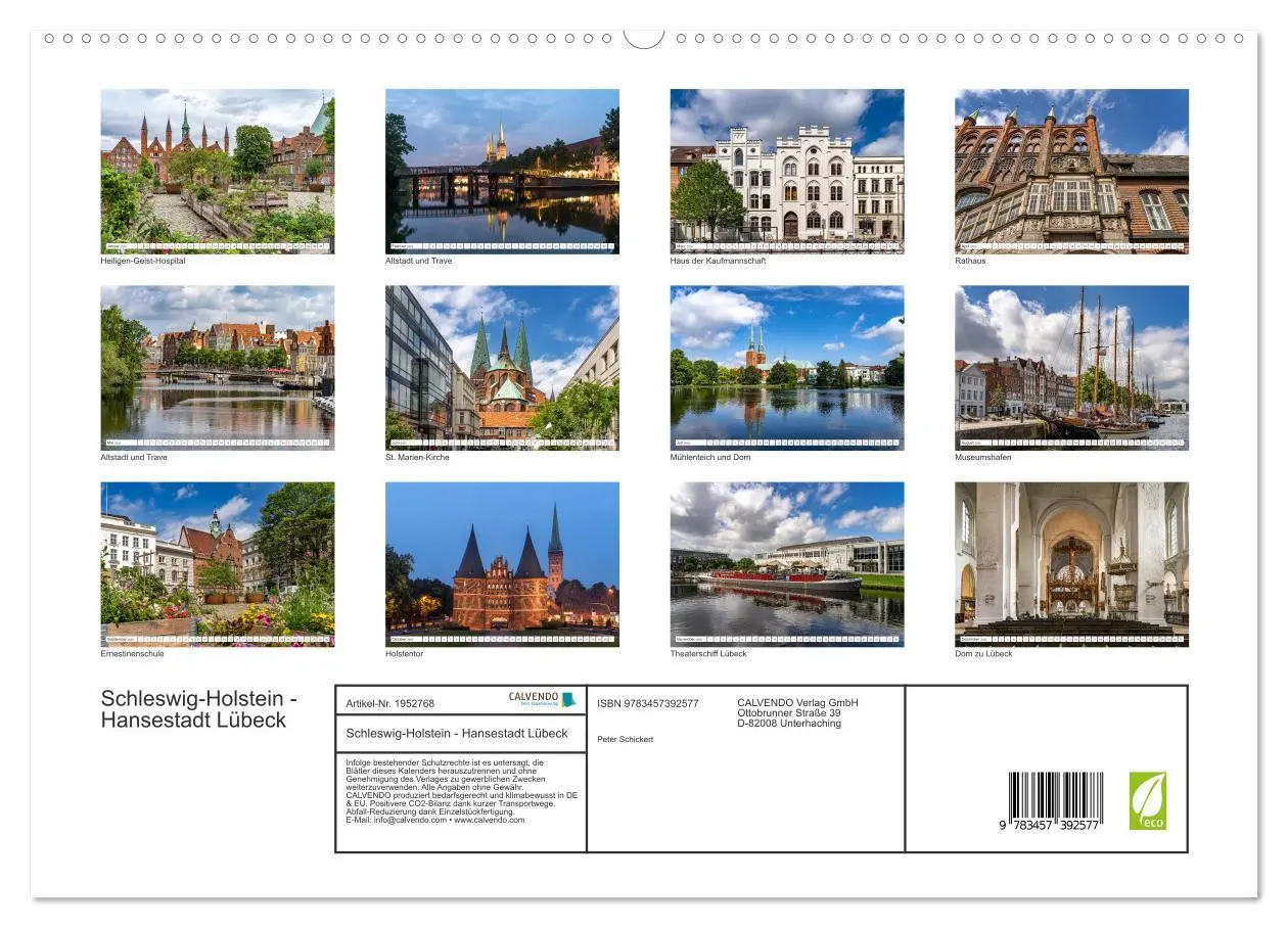 Bild: 9783457392577 | Schleswig-Holstein - Hansestadt Lübeck (hochwertiger Premium...