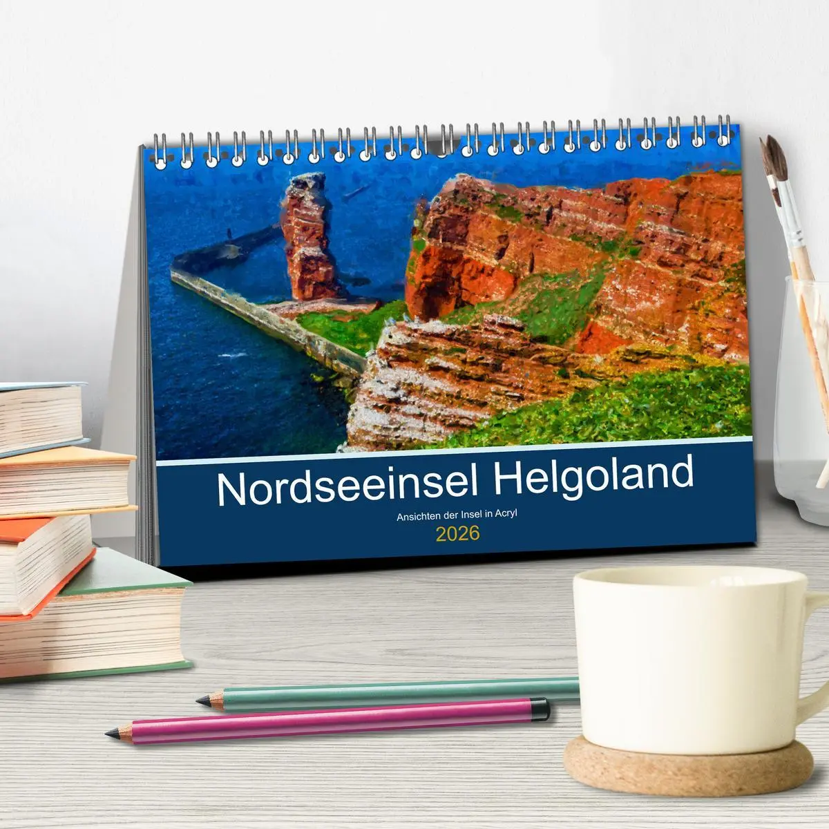 Bild: 9783457602577 | Nordseeinsel Helgoland - Ansichten der Insel in Acryl...