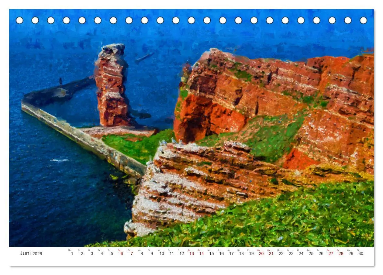 Bild: 9783457602577 | Nordseeinsel Helgoland - Ansichten der Insel in Acryl...