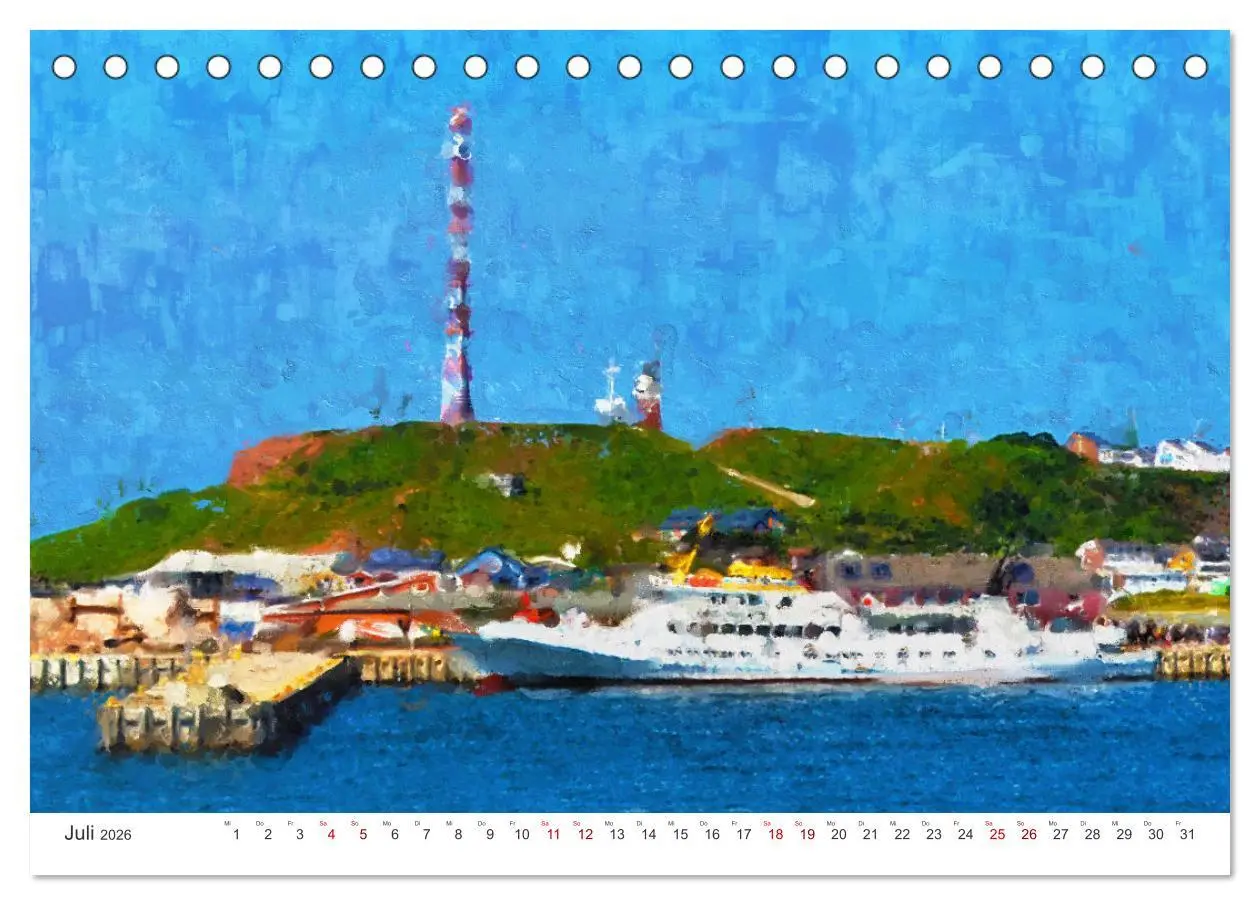 Bild: 9783457602577 | Nordseeinsel Helgoland - Ansichten der Insel in Acryl...