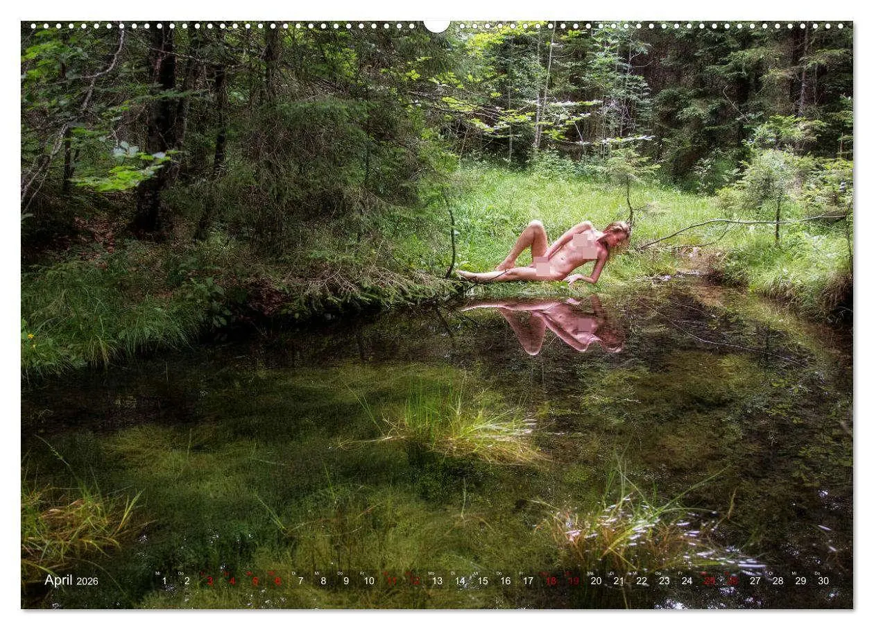 Bild: 9783457772577 | Akt und Natur - im Zauberwald (Wandkalender 2026 DIN A2 quer),...