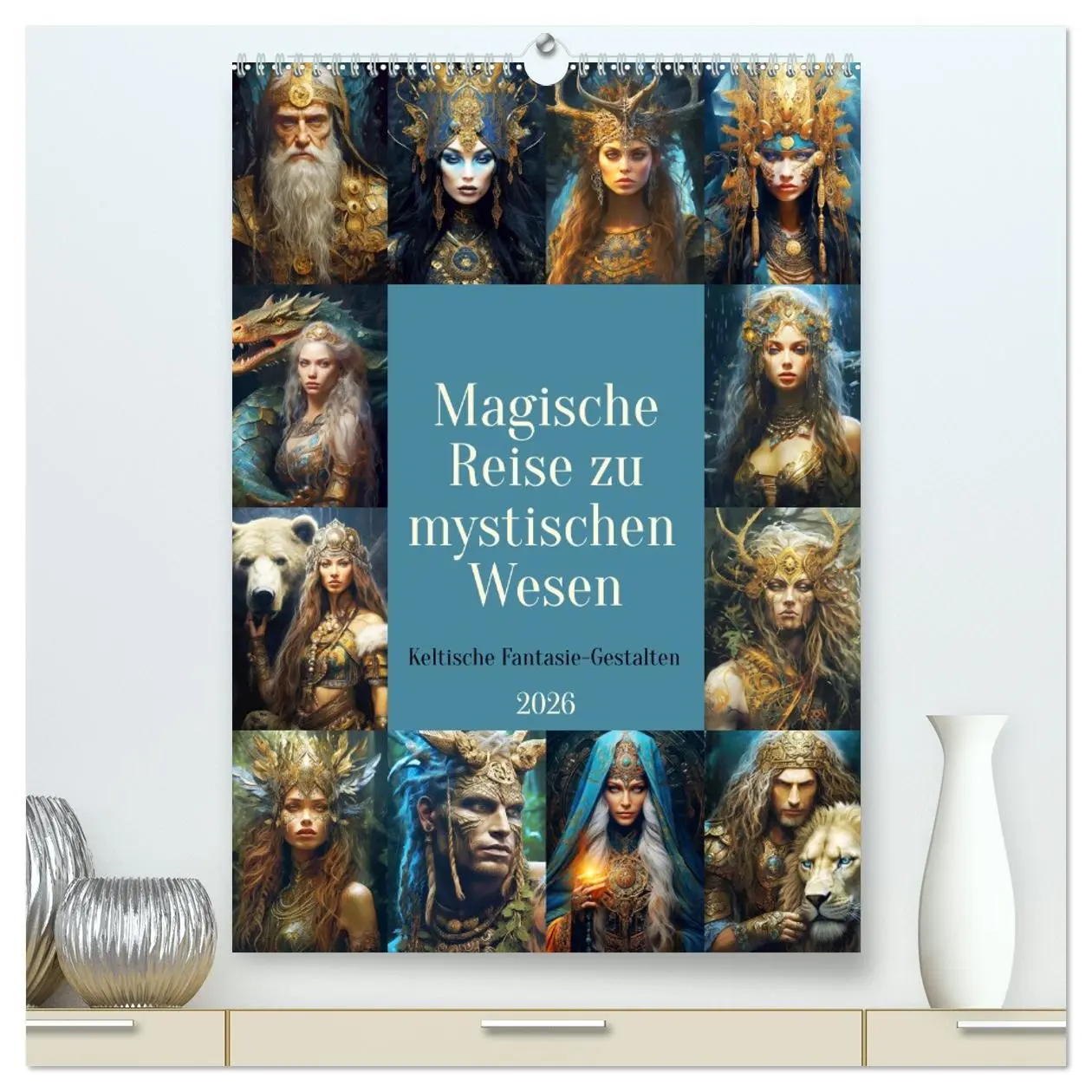 Cover: 9783516312577 | Magische Reise zu mystischen Wesen. Keltische Fantasie-Gestalten...