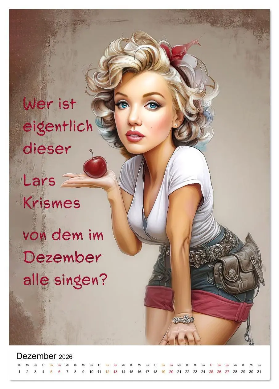 Bild: 9783516622577 | Blond mit Verstand (Tischkalender 2026 DIN A5 hoch), CALVENDO...