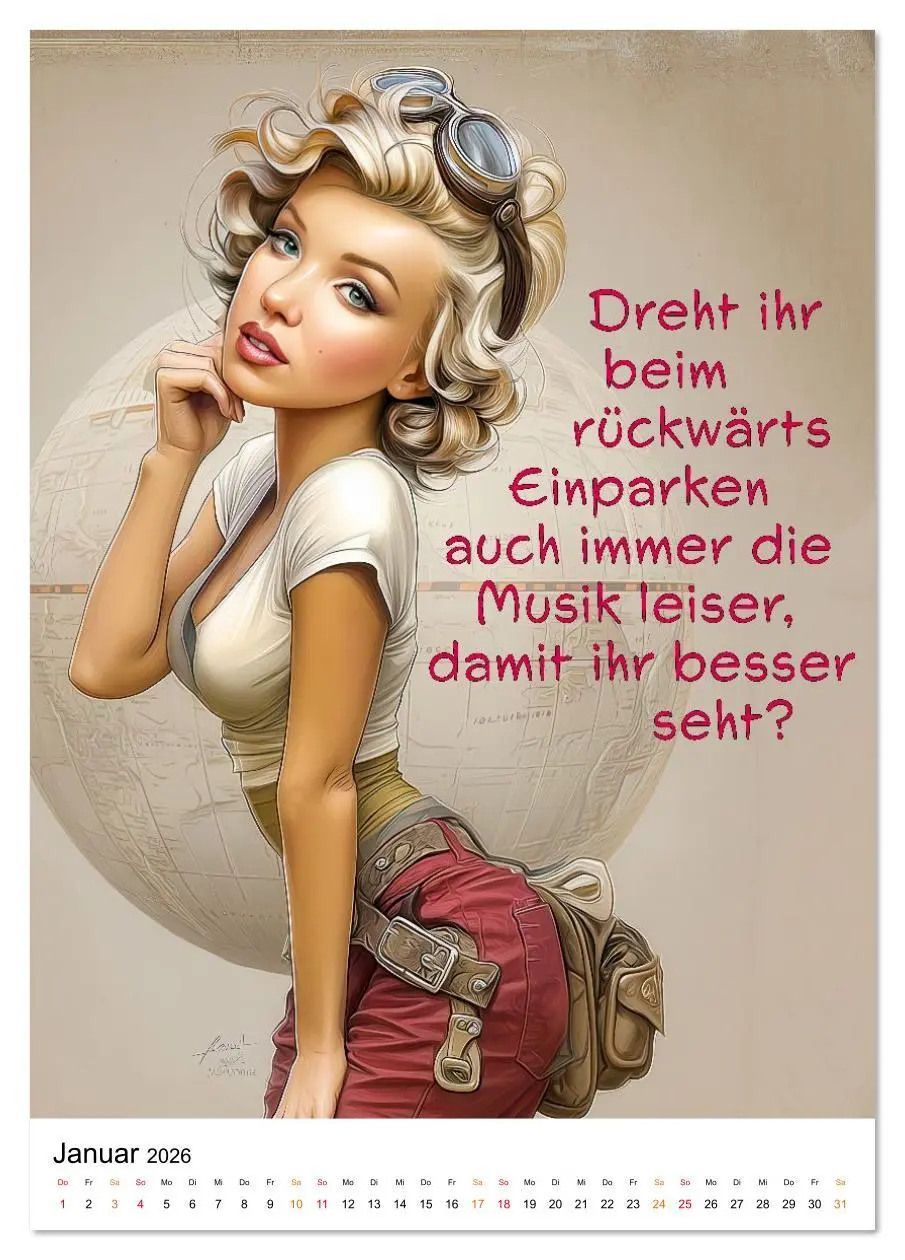Bild: 9783516622577 | Blond mit Verstand (Tischkalender 2026 DIN A5 hoch), CALVENDO...