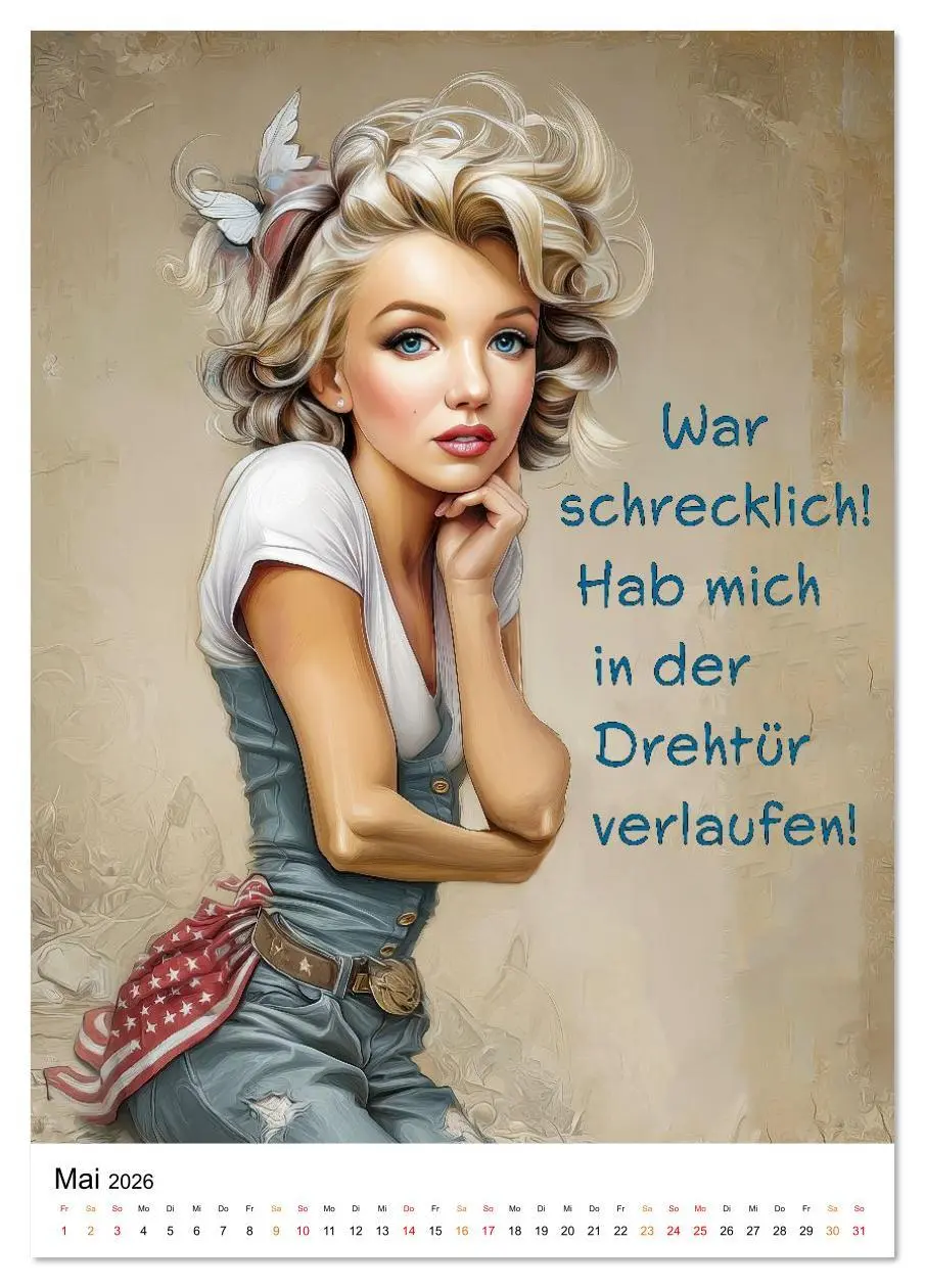 Bild: 9783516622577 | Blond mit Verstand (Tischkalender 2026 DIN A5 hoch), CALVENDO...